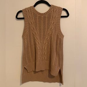 Trendy Neutral Sweater Vest